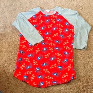 Women's LuLaRoe Randy Size Small. Blue Jays.
